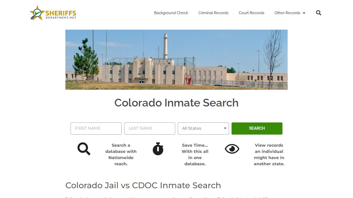 Colorado Inmate Search: Lookup CDOC Prison and Colorado ...